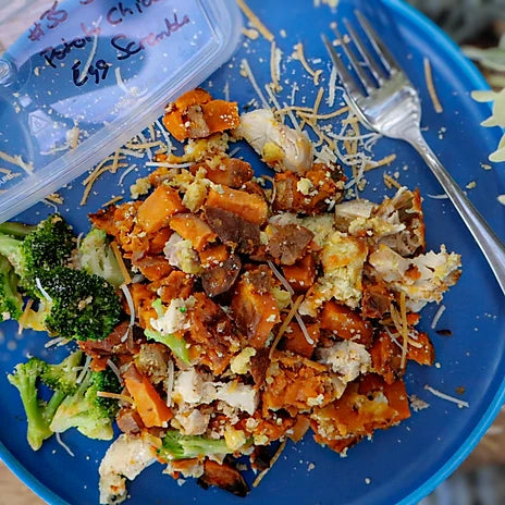 #35 - Sweet Potato Chicken Scramble