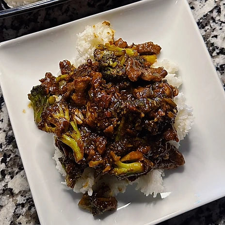 #36 - Beef Broccoli and Jasmine Rice