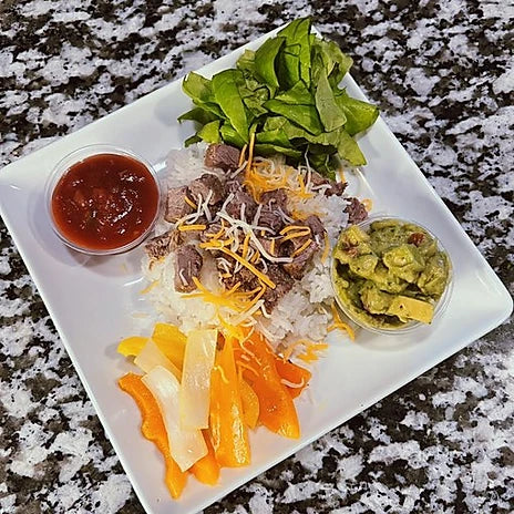 #53 - Steak Fajita TexMex Bowl with Guac