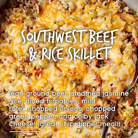 #66 - Southwest Beef and Rice Skillet