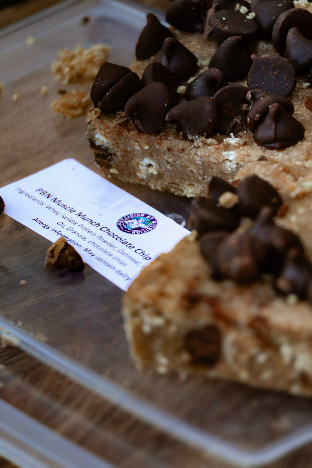 Muscle Munch Chocolate Chip Protein Bar (3 Pack)