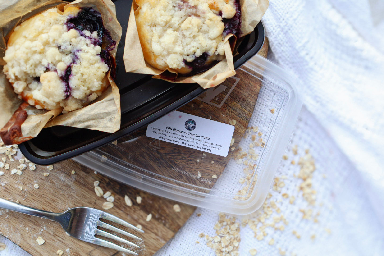 Blueberry Crumble P'uffin (2 Pack)
