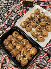 Peppermint Protein Bites