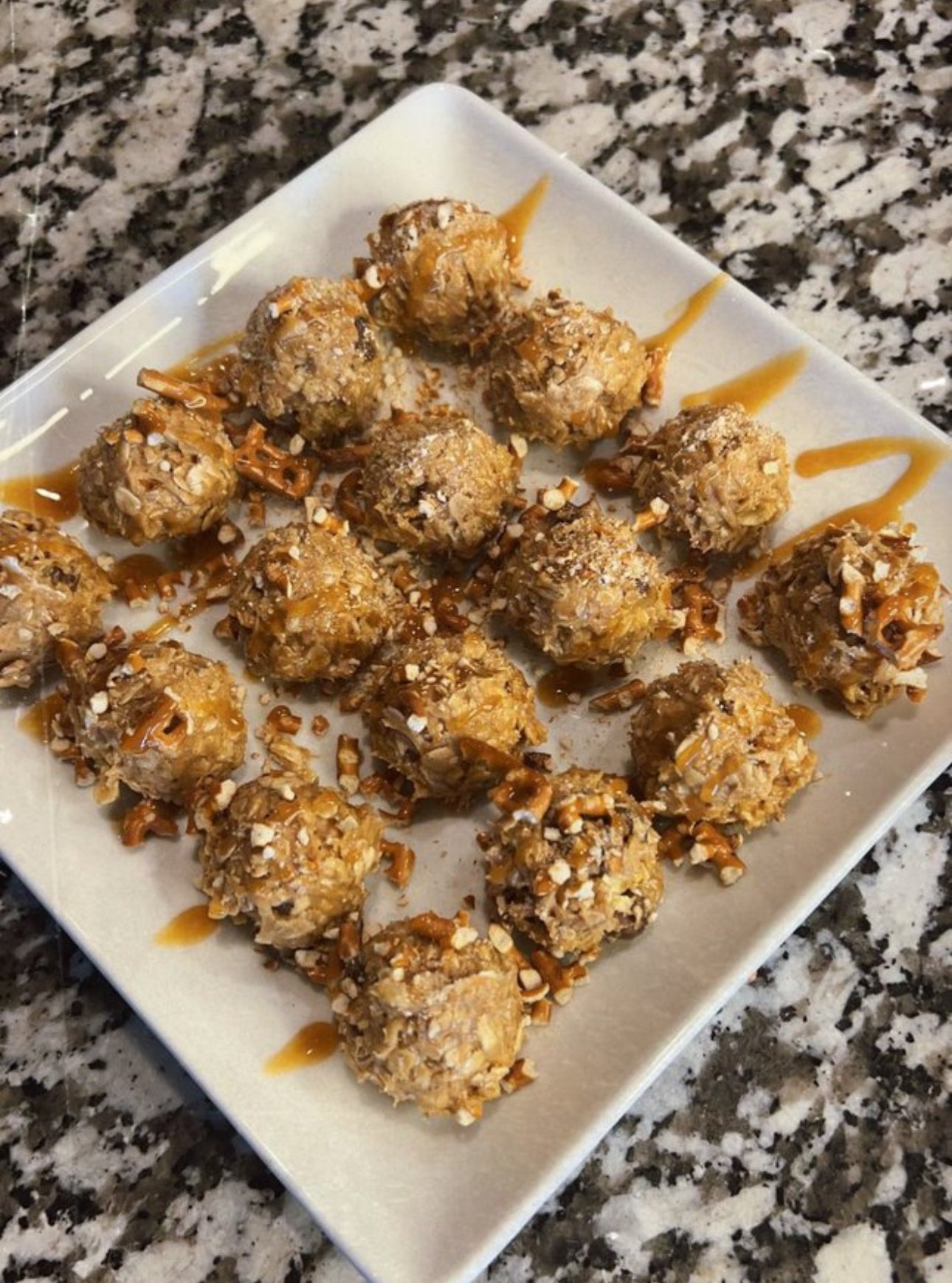 Sweet N Salty Pretzel Protein Bites (Dozen)